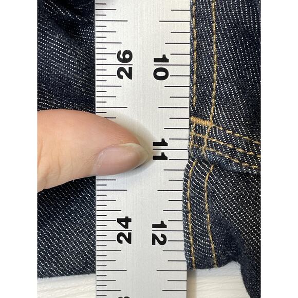 NY&C New York & Company Jeans Womens 18 Dark Wash Low Rise Bootcut Curvy Denim - Picture 5 of 13